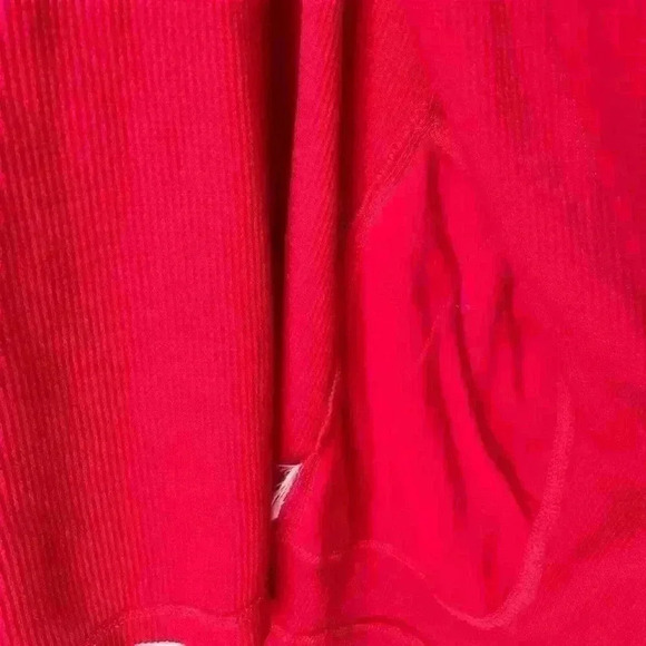 Ralph Lauren Black label red thermal jacket cardigan size large - Picture 3 of 7